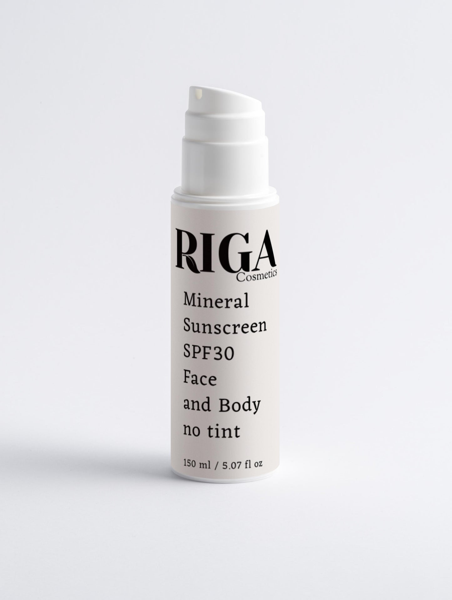 Mineral Sunscreen SPF30 for Face & Body, no tint