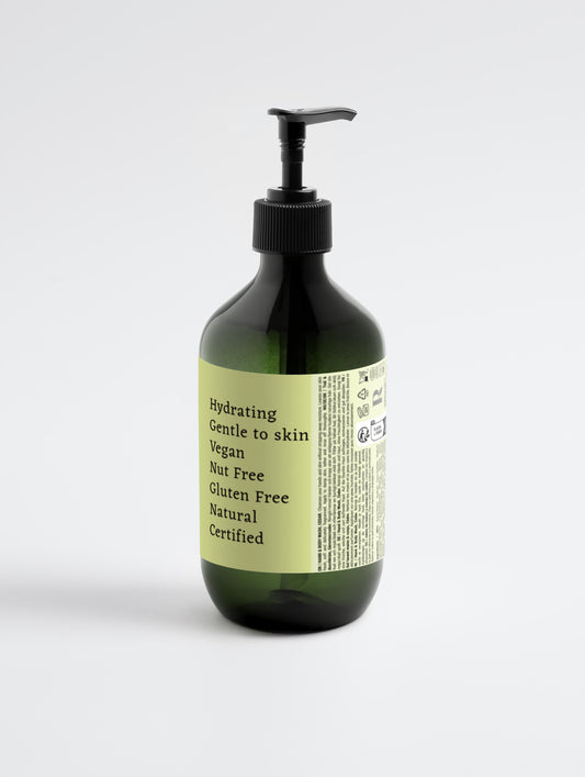 Hand & Body Wash, Peppermint & Dark Cedar